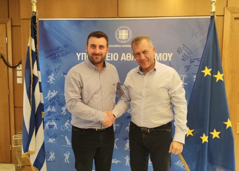 Στον Αν. Υπουργό Αθλητισμού ο δήμαρχος Μετεώρων για την στήριξη του αθλητισμού