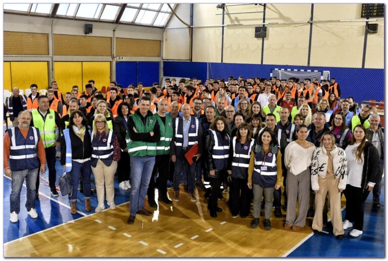 Μεγάλη άσκηση πεδίου για δασική πυρκαγιά στο Λουτράκι