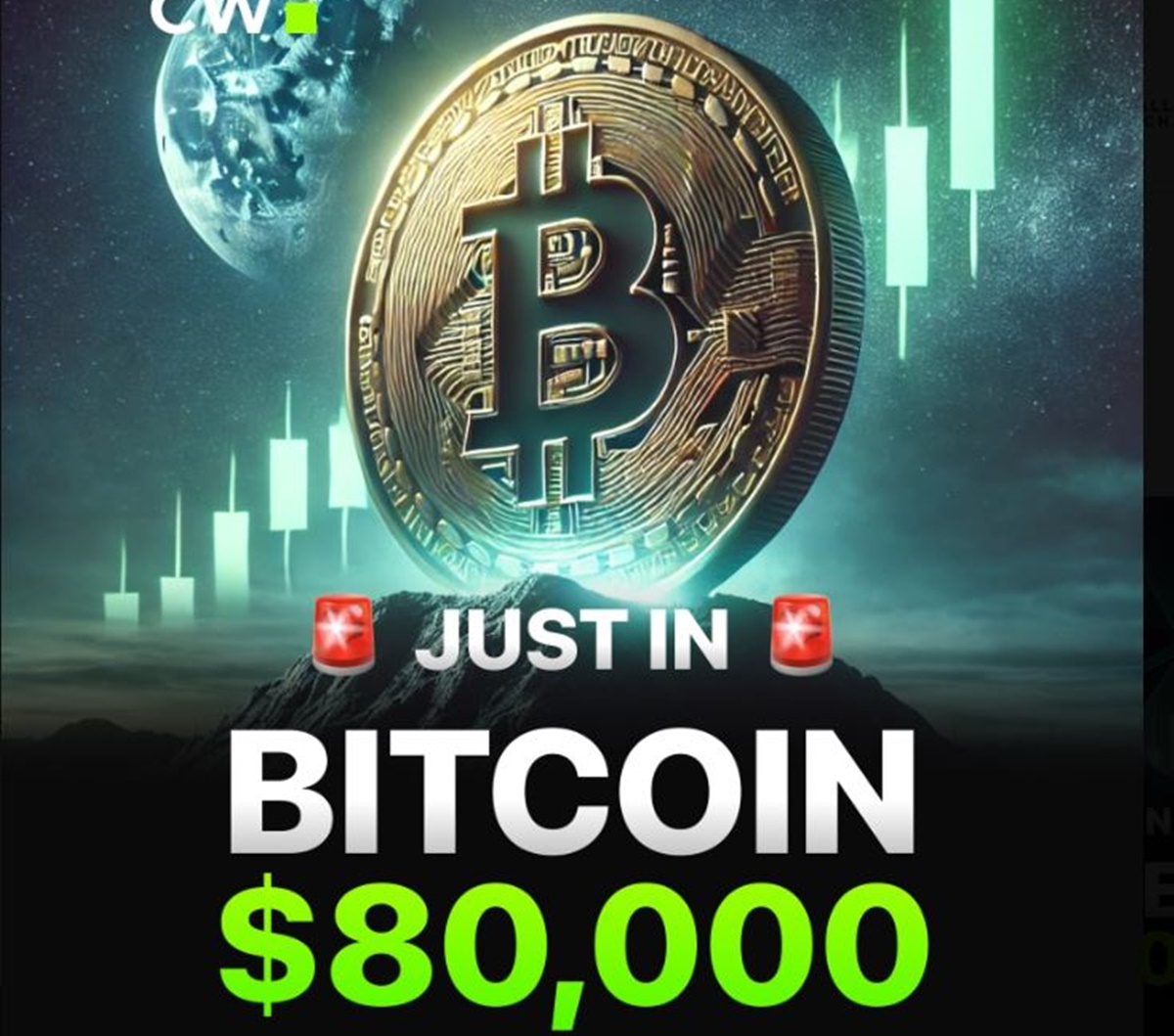 Νέο ρεκόρ για το Bitcoin που εκτοξεύθηκε στα 80.000 δολάρια – Πώς η εκλογή Τραμπ εκτίναξε στα ύψη την τιμή του κρυπτονομίσματος