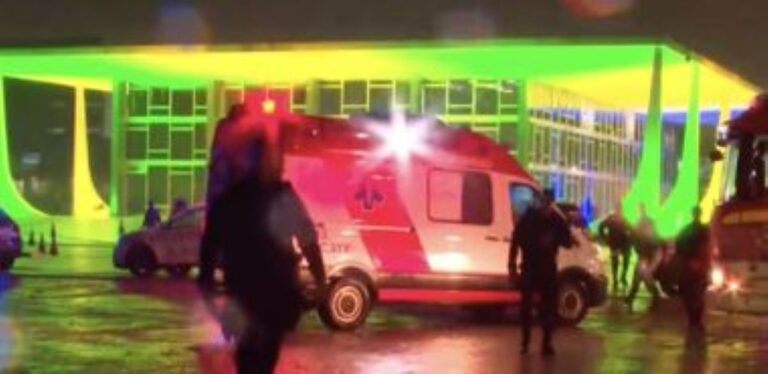 Άνδρας ζωσμένος με εκρηκτικά σκοτώθηκε μπροστά στο Ανώτατο Δικαστήριο στη Μπραζίλια