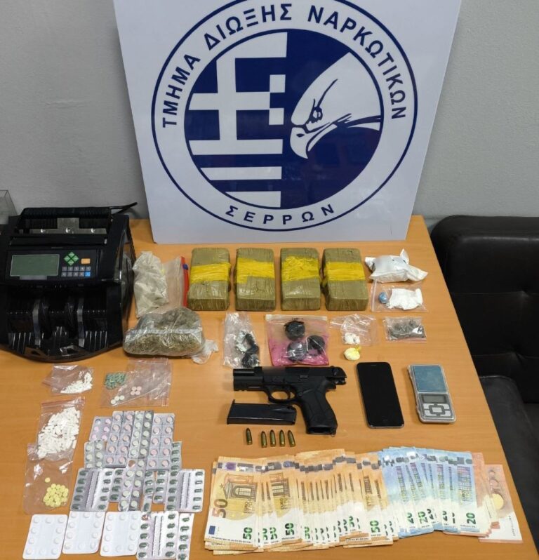 Μεγάλη ποσότητα ναρκωτικών “ξετρύπωσε” ο αστυνομικός σκύλος Roxy