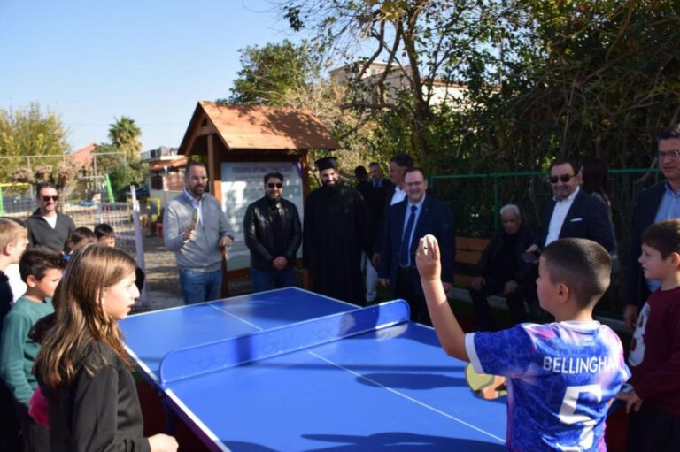 Τρεις νέοι χώροι αναψυχής παραδόθηκαν στην Π.Ε. Ηλείας