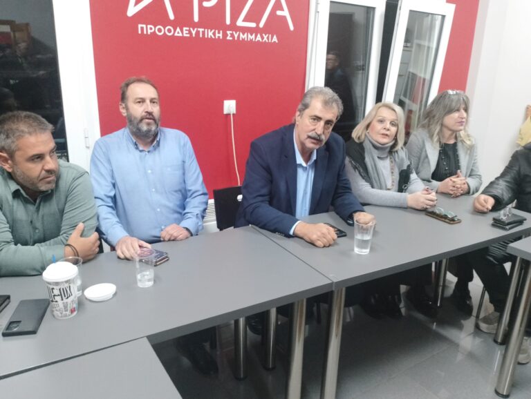 Π. Πολάκης από Λάρισα: O ΣΥΡΙΖΑ μπορεί να γίνει ισχυρή αξιωματική αντιπολίτευση σήμερα και στη συνέχεια κυβερνώσα δύναμη