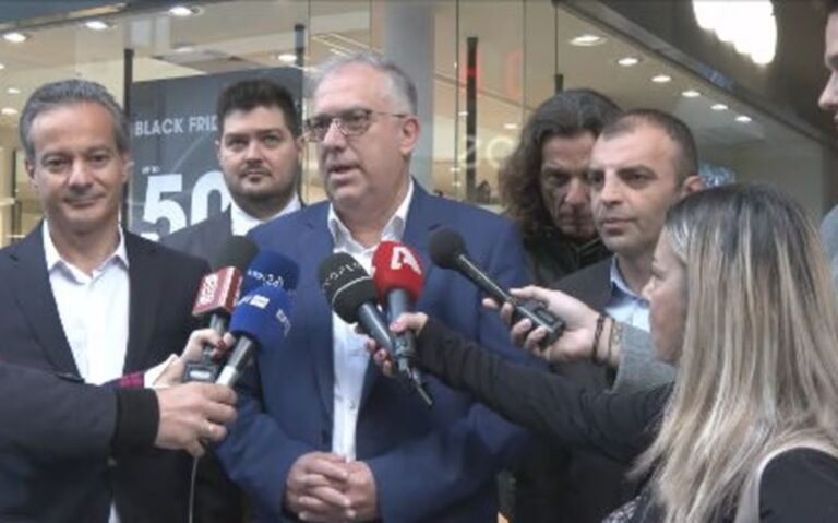 Aυτοψία του Τ. Θεοδωρικάκου στην αγορά ενόψει Black Friday: «Eντείνονται οι έλεγχοι και με ψηφιακά εργαλεία – Οι παραβάτες θα βρεθούν»