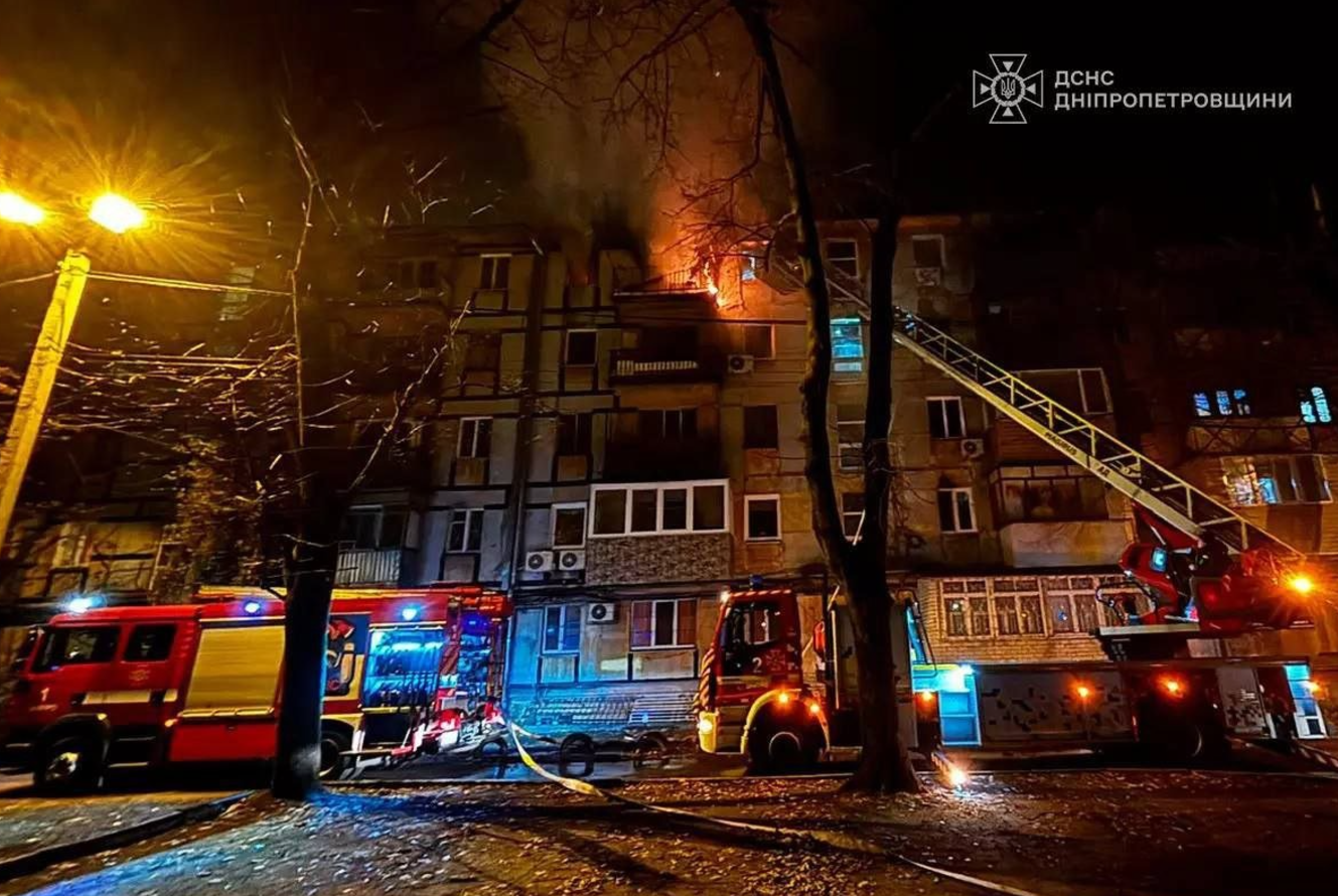 Ουκρανία: Τέσσερις νεκροί και 21 τραυματίες σε ρωσική επίθεση στο Ντνίπρο