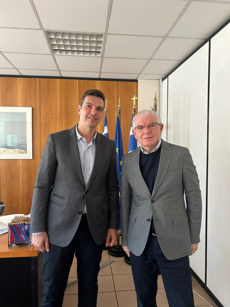 Συνάντηση Αλ. Μαρκογιαννάκη με τον πρόεδρο του ΕΛΓΑ για τις αποζημιώσεις των ελαιοπαραγωγών