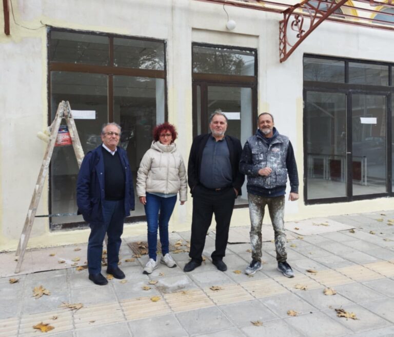 Αμύνταιο: Επίσκεψη του προέδρου του Επιμελητηρίου Φλώρινας στην περιοχή του OPEN MALL