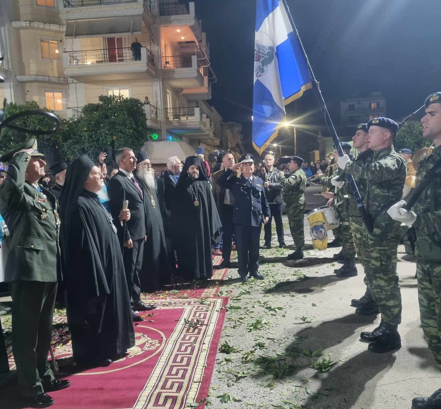 Στη Σπάρτη ο Οικουμενικός Πατριάρχης Βαρθολομαίος