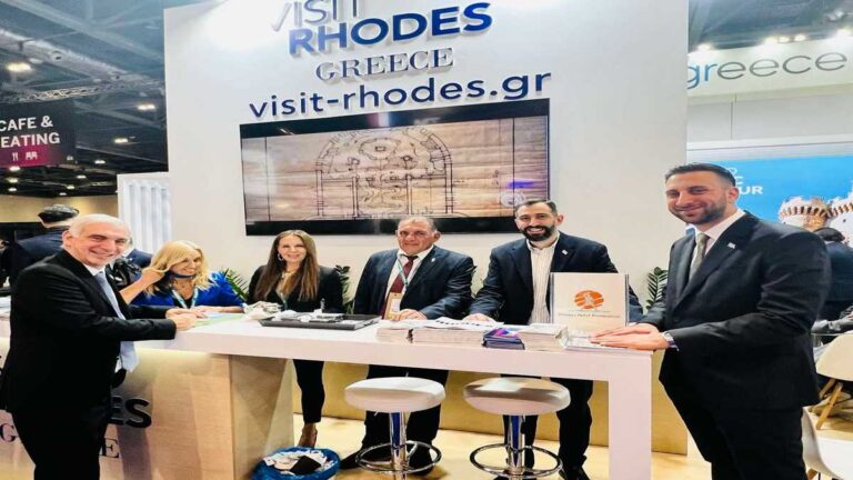 Εντυπωσιακή η παρουσία της Ρόδου στη Διεθνή Τουριστική Έκθεση του Λονδίνου