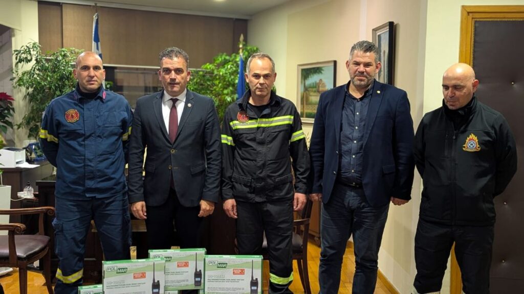 Δήμος Λαρισαίων και ΔΕΥΑΛ ενισχύουν την Πυροσβεστική Υπηρεσία Λάρισας