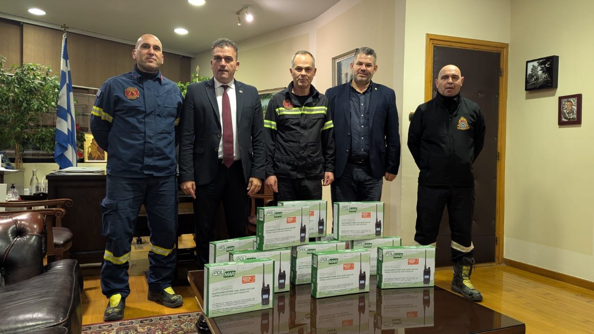 Δήμος Λαρισαίων και ΔΕΥΑΛ ενισχύουν την Πυροσβεστική Υπηρεσία Λάρισας