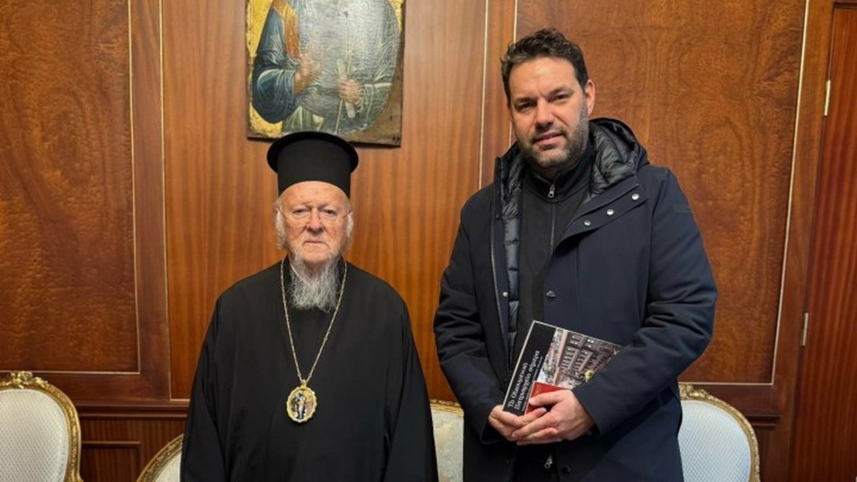 Με τον Οικουμενικό Πατριάρχη συναντήθηκε ο δήμαρχος Ρόδου
