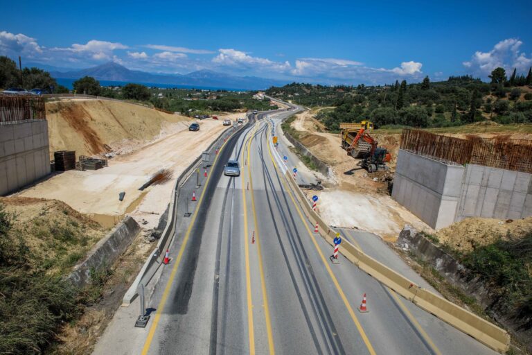 Ηλεία: Το 70% αγγίζει η κατασκευή του αυτοκινητοδρόμου Πατρών-Πύργου