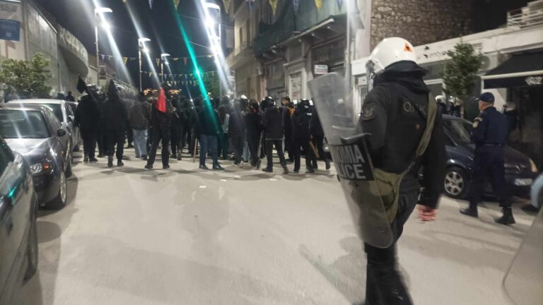 Πορεία στην Πάτρα για τα 16 χρόνια από την δολοφονία του Αλ. Γρηγορόπουλου