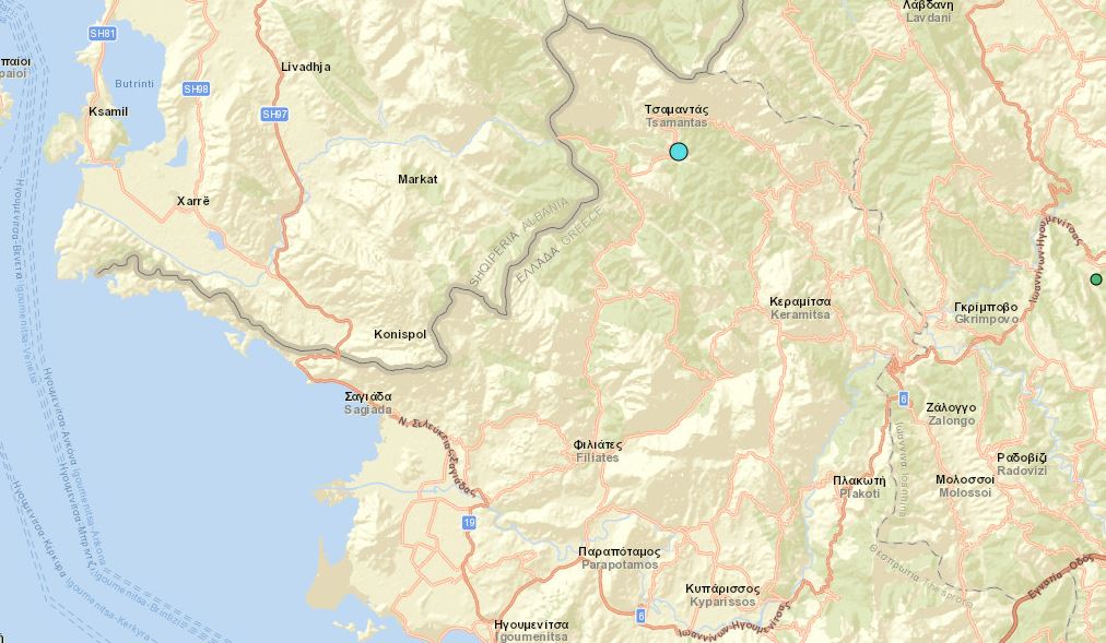 Σεισμός 3, Ρίχτερ στη Θεσπρωτία