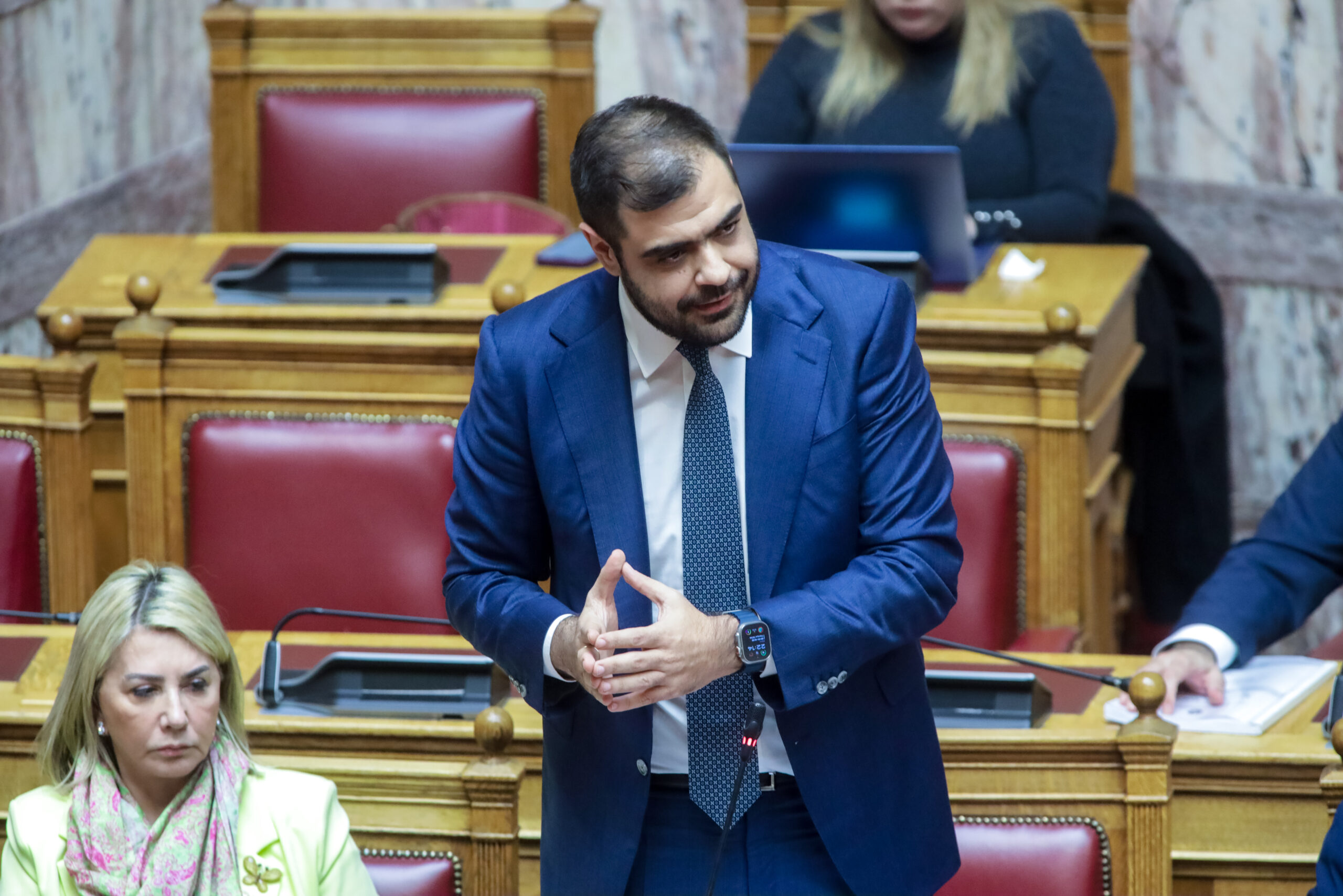 Μαρινάκης – Βουλή προς τους προέδρους Νέας Αριστεράς-Πλεύσης Ελευθερίας και στον κοινοβουλευτικό εκπρόσωπο του ΣΥΡΙΖΑ: Μας θυμίζετε την Ελλάδα του 2015. Εκεί που δεν πρέπει να φτάσουμε ξανά