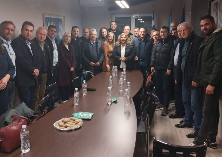 Στην Τρίπολη η γραμματέας Πολιτικής Επιτροπής της Ν.Δ. Μαρία Συρεγγέλα