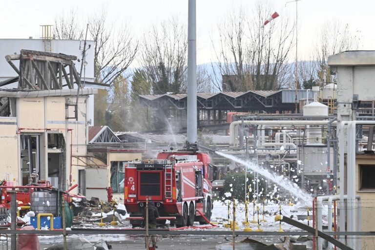 Φλωρεντία: Πέντε οι νεκροί από την έκρηξη στην αποθήκη καυσίμων της ΕΝΙ
