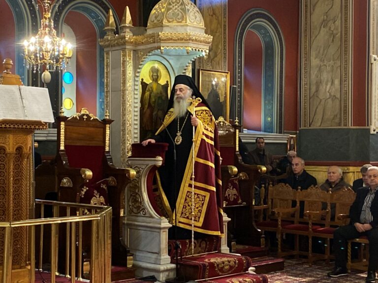 Ακολουθία Εορτής Χριστουγέννων στην Τρίπολη