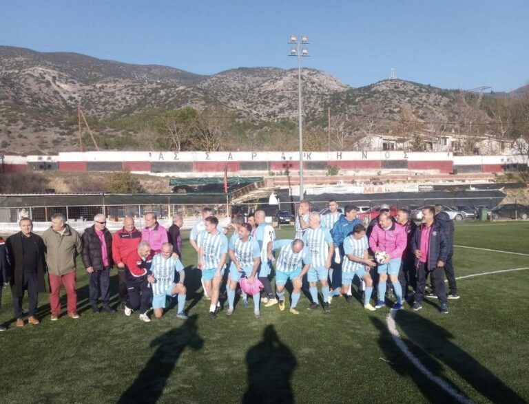 Αστυνομικοί και παλαίμαχοι αναμετρήθηκαν για ιερό σκοπό