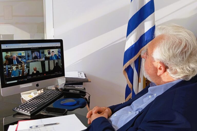 Ευρεία τηλεδιάσκεψη για την ανασυγκρότηση της Ηλείας