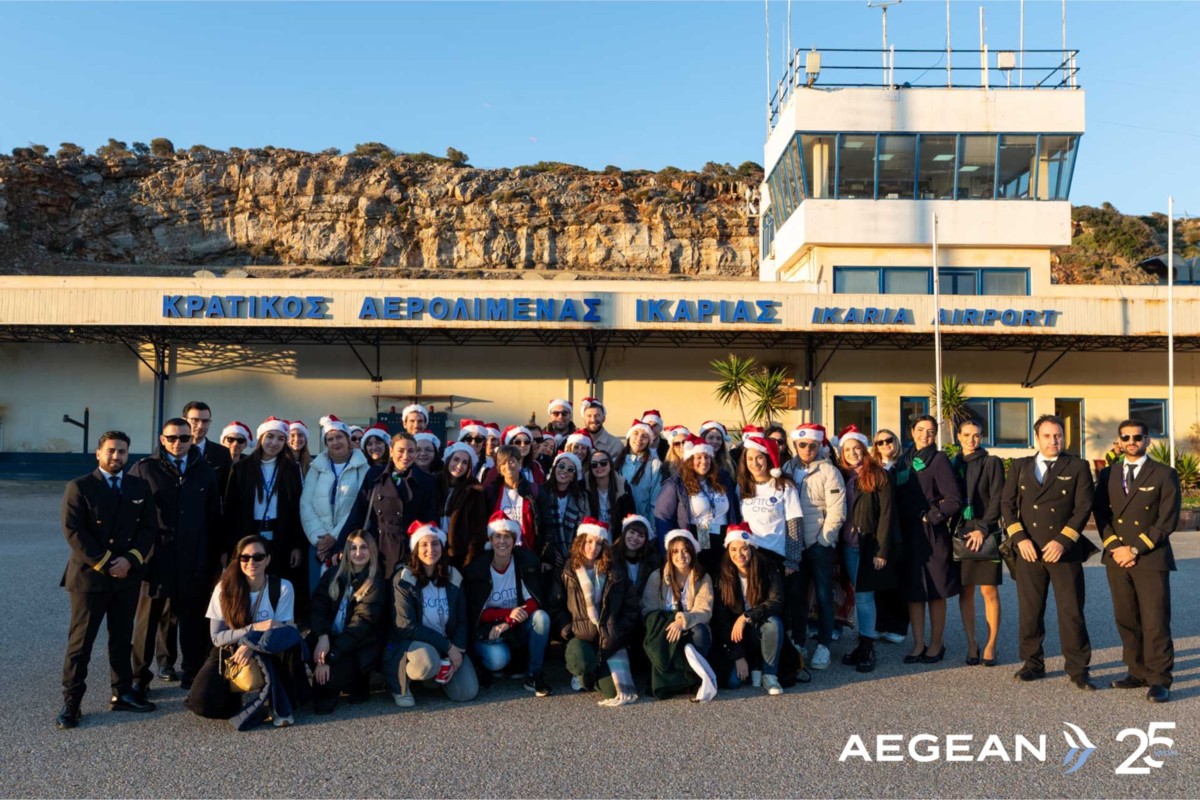 Στην Ικαρία το AEGEAN Santa Crew