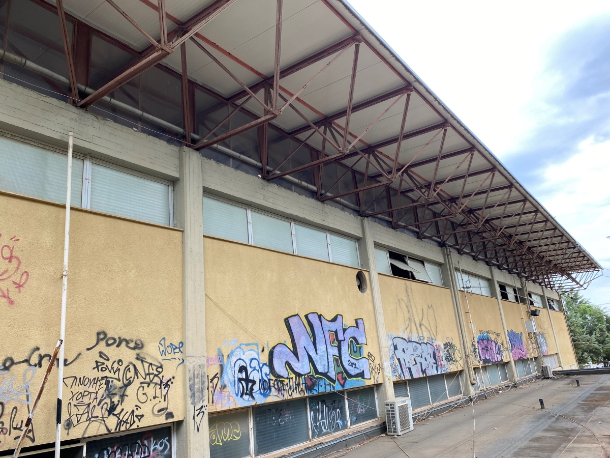 Σε εξέλιξη πρόγραμμα συντήρησης και αποκατάστασης βλαβών στο κλειστό γυμναστήριο της Τρίπολης