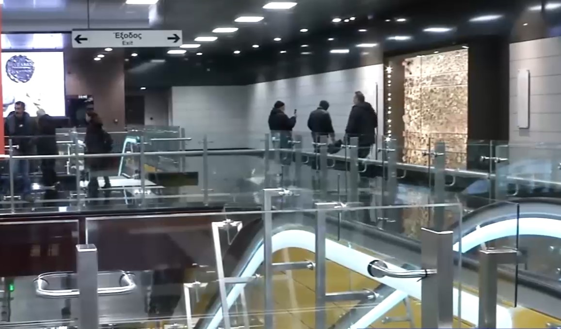 Θεσσαλονίκη: Μικροπροβλήματα στο μετρό από την ισχυρή νεροποντή – Έσταζαν νερά οι οροφές σε τρεις σταθμούς