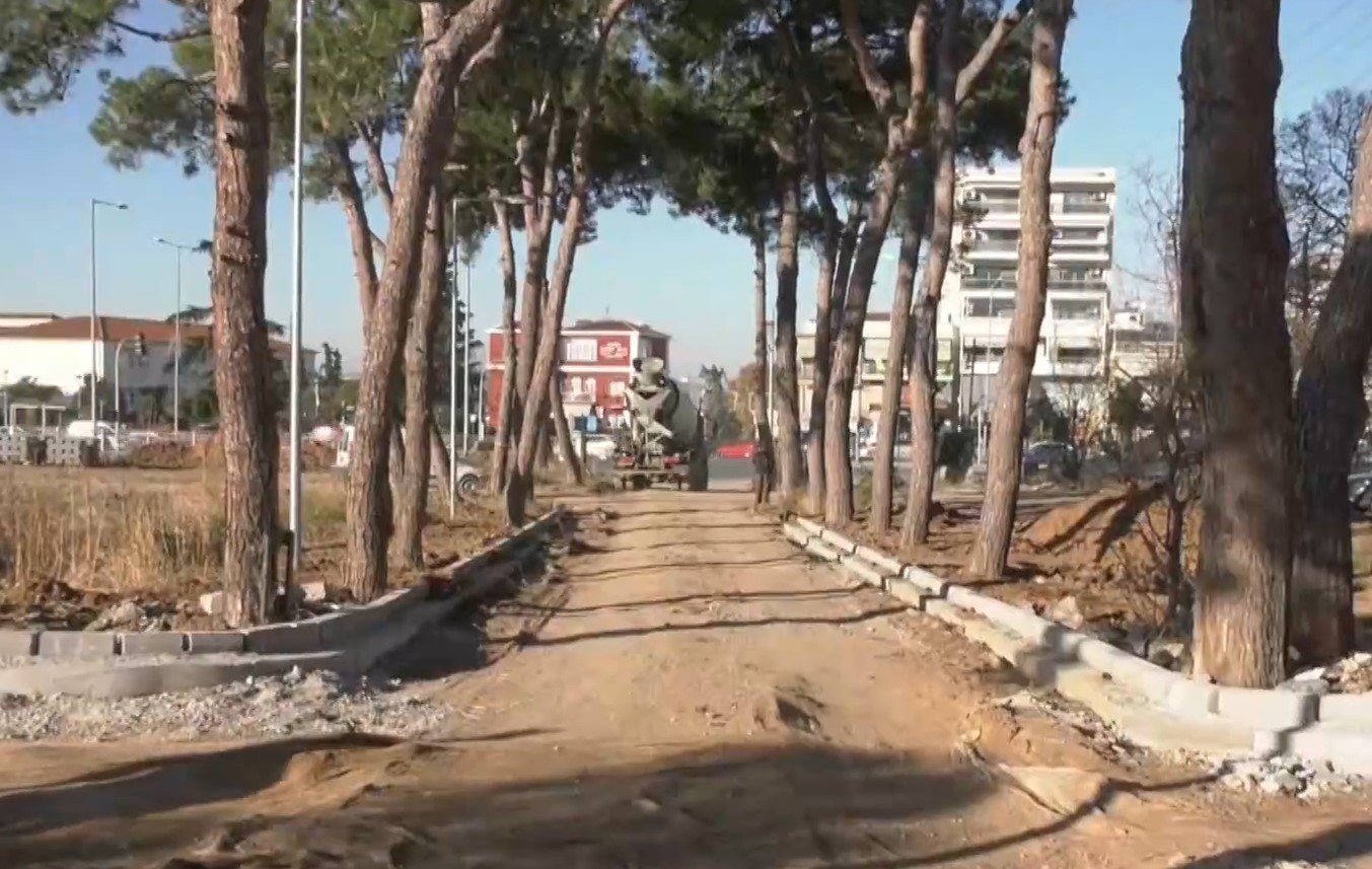 Θεσσαλονίκη: Σε εξέλιξη οι εργασίες ανάπλασης του μητροπολιτικού πάρκου Παύλου Μελά