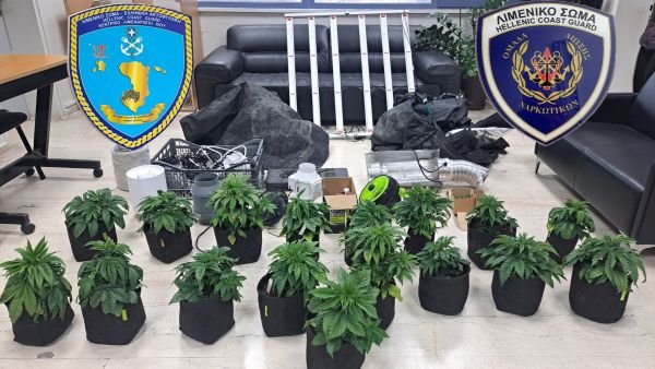 Χίος: Συνελήφθη 45χρονος για ναρκωτικά – Κατείχε δενδρύλλια κάνναβης και εξοπλισμό υδροπονικής καλλιέργειας