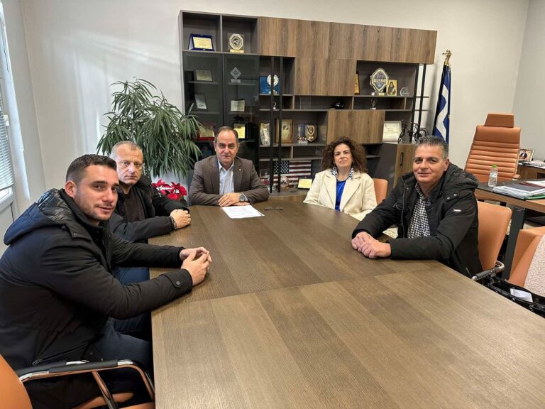 Συνάντηση του Δημάρχου Καρδίτσας με αντιπροσωπεία Προέδρων Κοινοτήτων