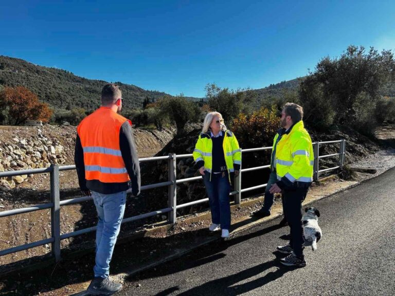 Συνεχίζονται τα αντιπλημμυρικά έργα  στην Μηλίνα Νοτίου Πηλίου