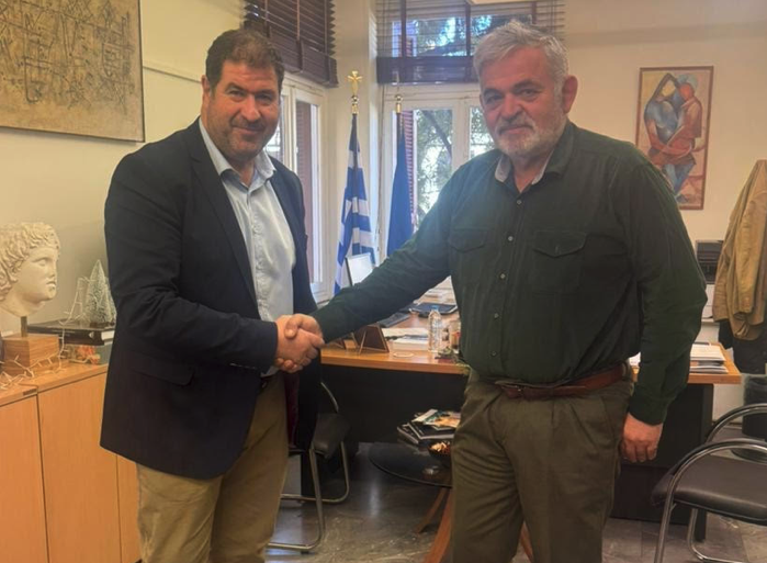 Συνάντηση βουλευτή Γρεβενών με τον γ.γ. του Υπουργείου Πολιτισμού