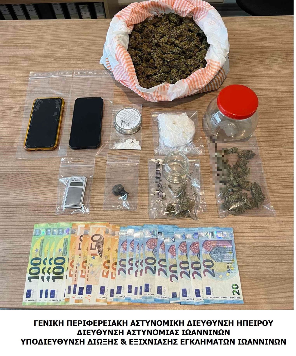 Ιωάννινα: Σύλληψη δυο γυναικών για κατοχή και διακίνηση ναρκωτικών