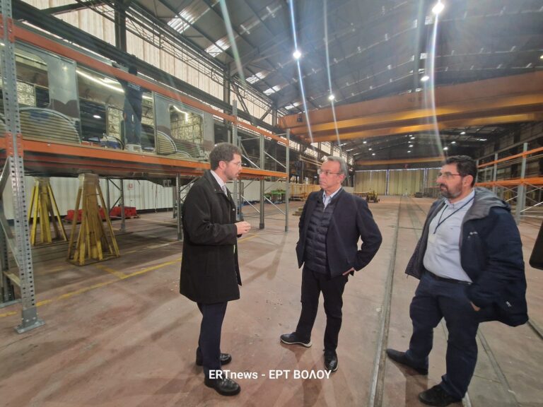 Στο εργοστάσιο Κιολεϊδη στον Βόλο η αναβάθμιση συρμών της Γραμμής 1 του Μετρό της Αθήνας