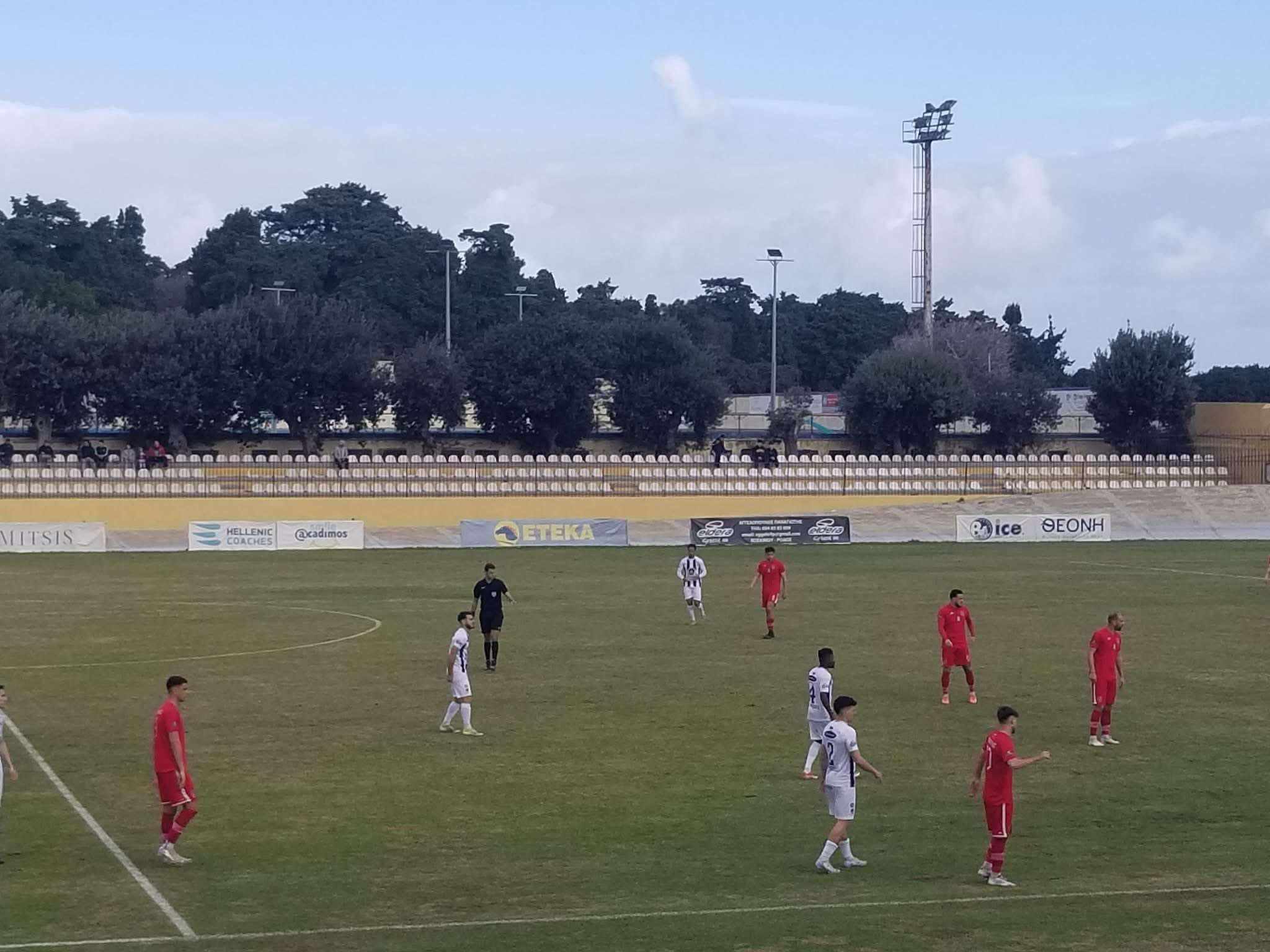 Με βαριά ήττα στη Ρόδο το ποδαρικό του Διαγόρα