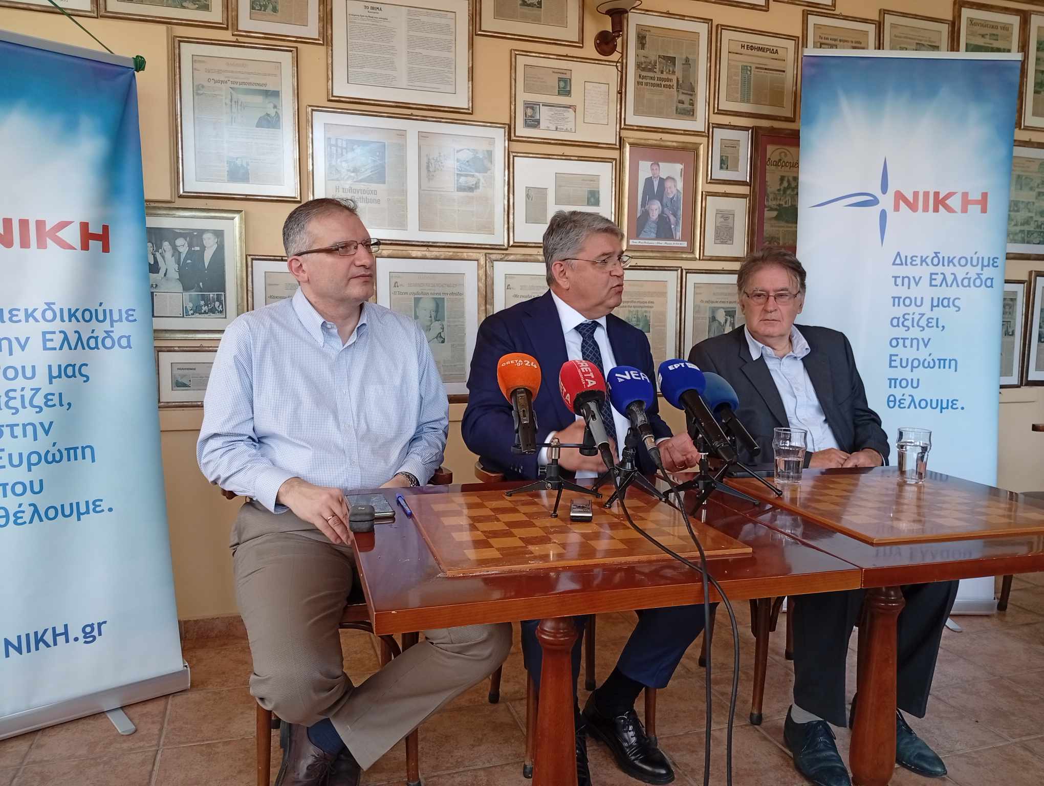Δ. Νατσιός από τα Χανιά: Δεν στηρίζει η “Νίκη” την υποψηφιότητα Τασούλα