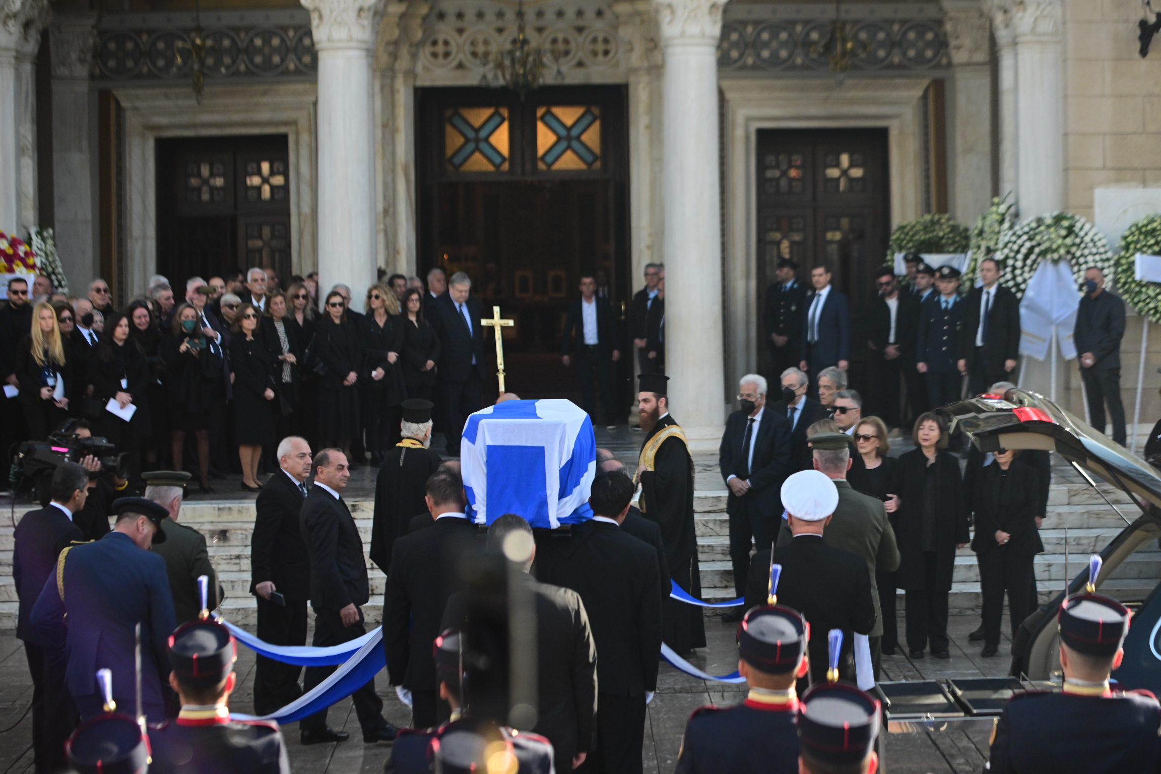 Live ο τελευταίος αποχαιρετισμός στον Κώστα Σημίτη με τιμές εν ενεργεία πρωθυπουργού