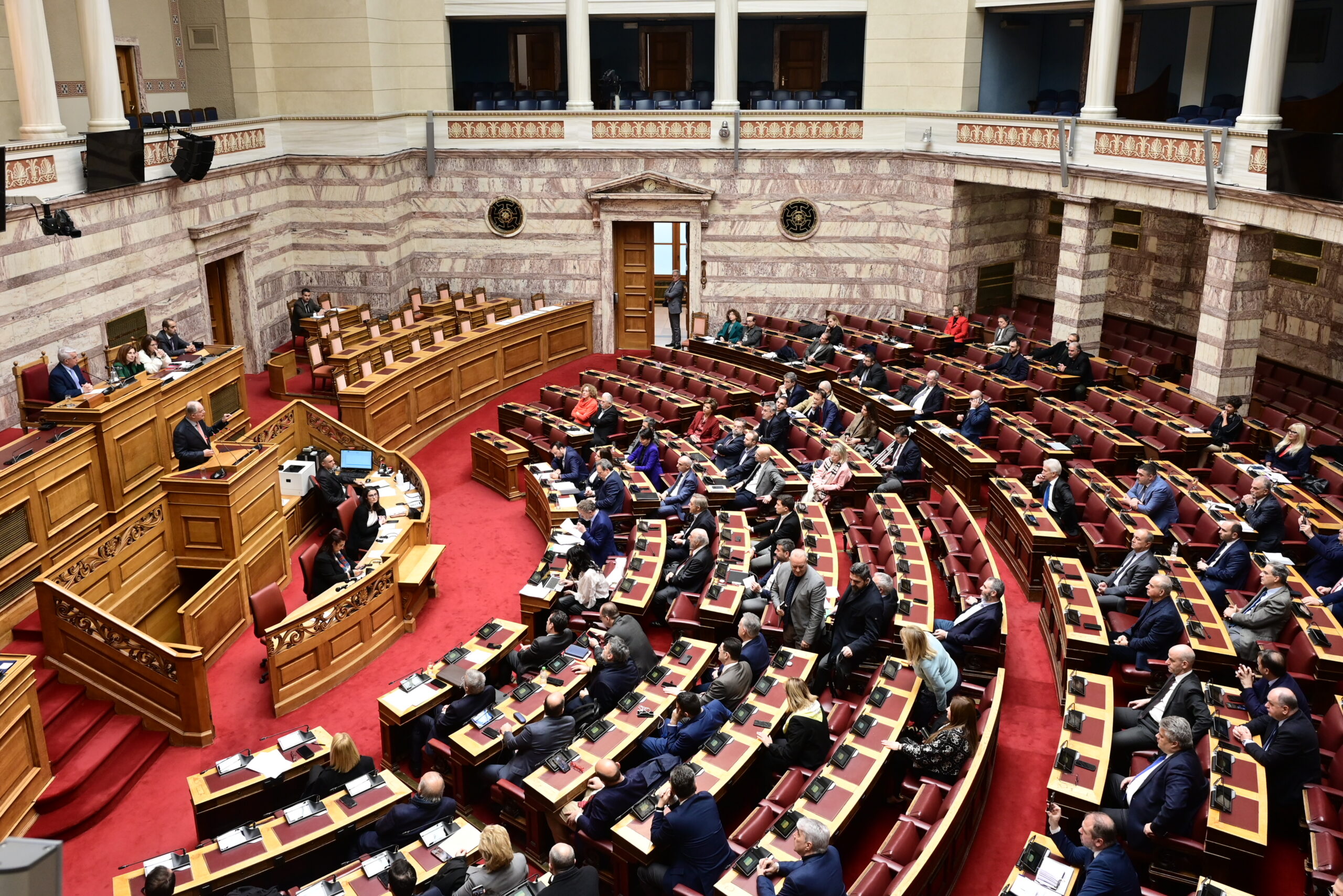 ΔΗΛΩΣΗ ΠΑΡΑΙΤΗΣΗΣ ΤΟΥ ΚΩΣΤΑ ΤΑΣΟΥΛΑ ΑΠΟ ΠΡΟΕΔΡΟΣ ΤΗΣ ΒΟΥΛΗΣ ΚΑΙ ΒΟΥΛΕΥΤΗΣ (ΜΙΧΑΛΗΣ ΚΑΡΑΓΙΑΝΝΗΣ/EUROKINISSI)