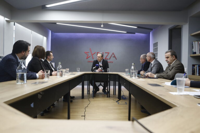 Συνάντηση του Σωκ. Φάμελλου με την Ένωση Δικαστών και Εισαγγελέων