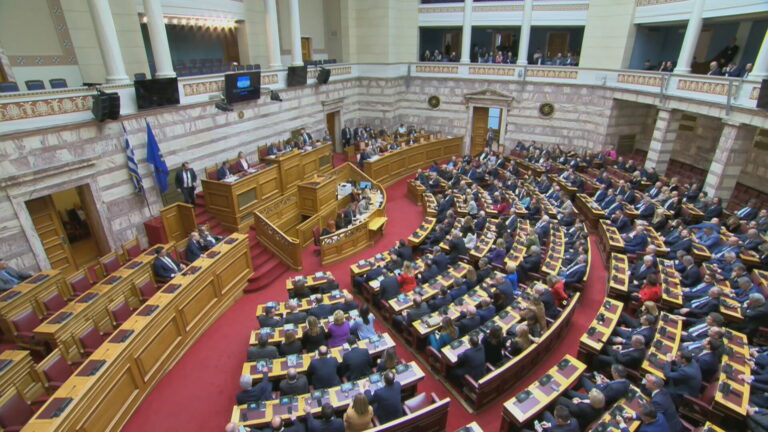 Live – Βουλή: Η πρώτη ψηφοφορία για την εκλογή Προέδρου της Δημοκρατίας