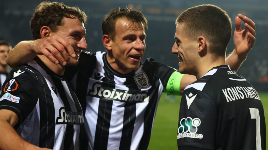 Europa League: Ο ΠΑΟΚ νίκησε ξανά και… αγκαλιάζει την πρόκριση, 2-0 την Σλάβια Πράγας