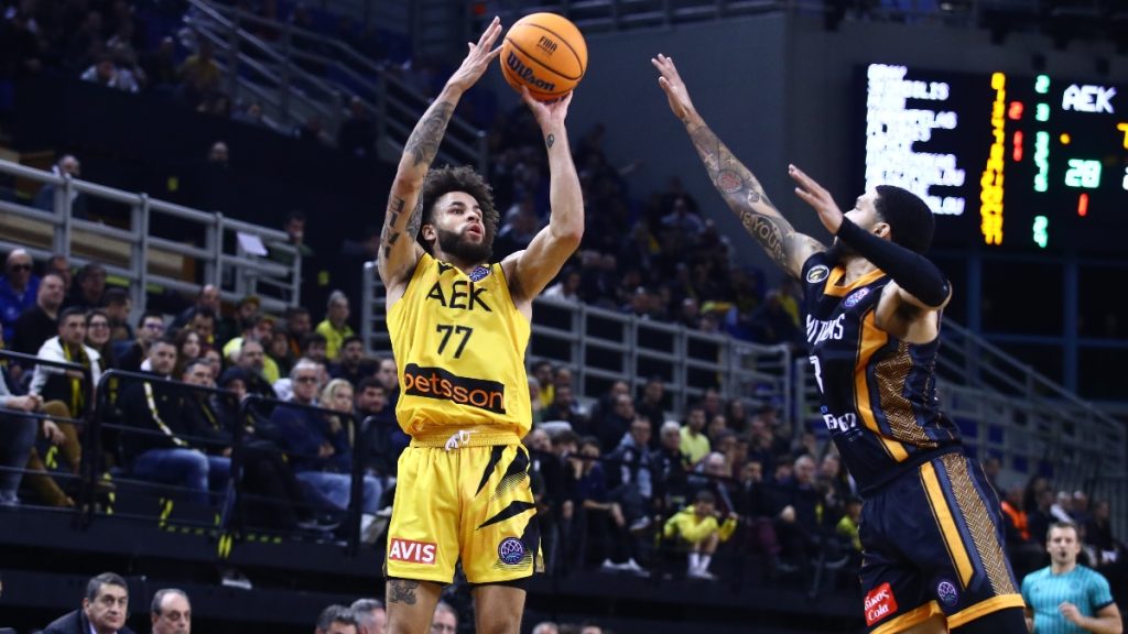 Champions League: Η επιβλητική ΑΕΚ πήρε με 97-76 τον «εμφύλιο» κόντρα στον Προμηθέα