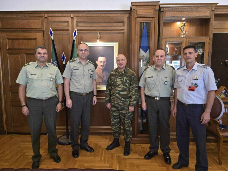 Eυχαριστήρια επιστολή της Ένωσης Στρατιωτικών Λάρισας στον απερχόμενο διοικητή της 1ης Στρατιάς
