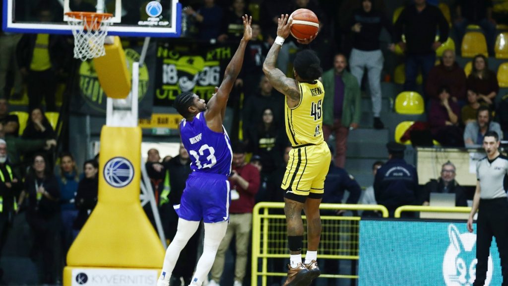 Europe Cup: Τρίποντη… βόμβα του Κιν και μυθική ανατροπή από το -17 για το Μαρούσι (highlights)