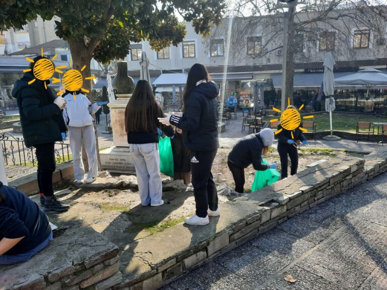 Σέρρες: Δράση καθαριότητας από την Περιβαλλοντική Ομάδα του 1ου Γυμνασίου