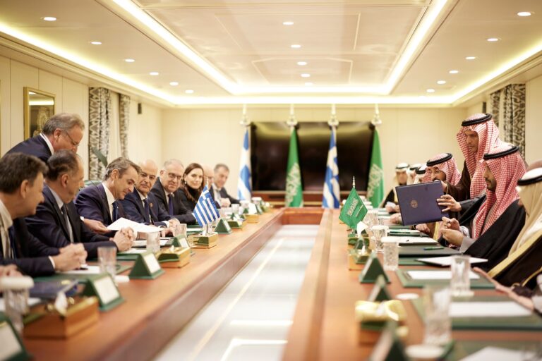 Κ. Μητσοτάκης: Ελλάδα και Σαουδική Αραβία ενισχύουν τη διμερή τους συνεργασία στο ανώτατο δυνατό επίπεδο