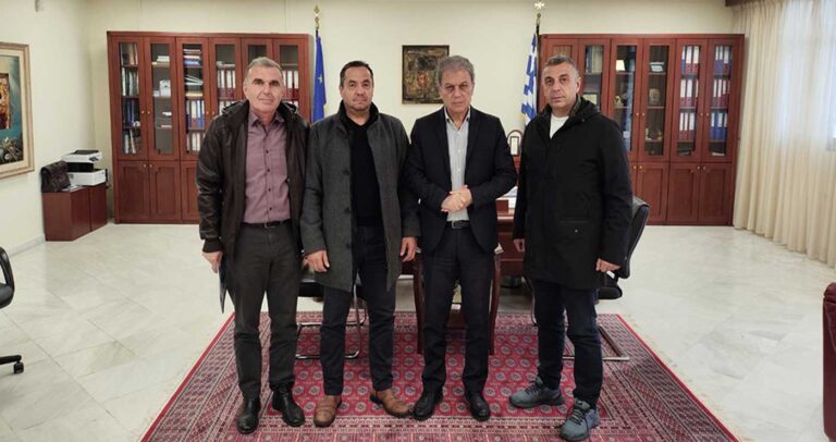 Συνάντηση Συνοριοφυλάκων με τον Γ. Αμανατίδη