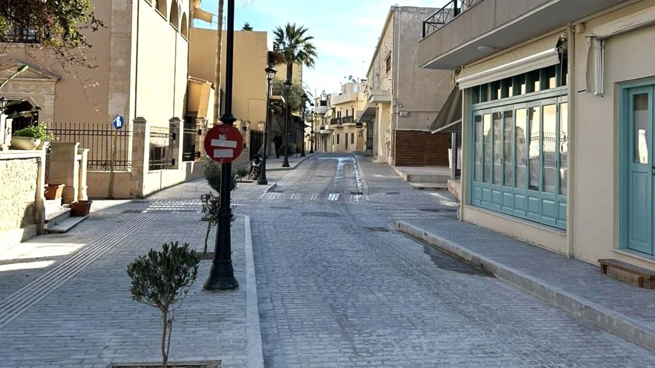 Ρέθυμνο: Κυκλοφοριακές ρυθμίσεις σε δρόμους της «παλιάς πόλης»