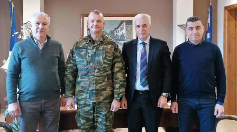 Σουφλί: Επιβεβαίωσαν τις εξαιρετικές σχέσεις των δύο φορέων δήμαρχος και νέος διοικητής Δ΄ Σώματος Στρατού